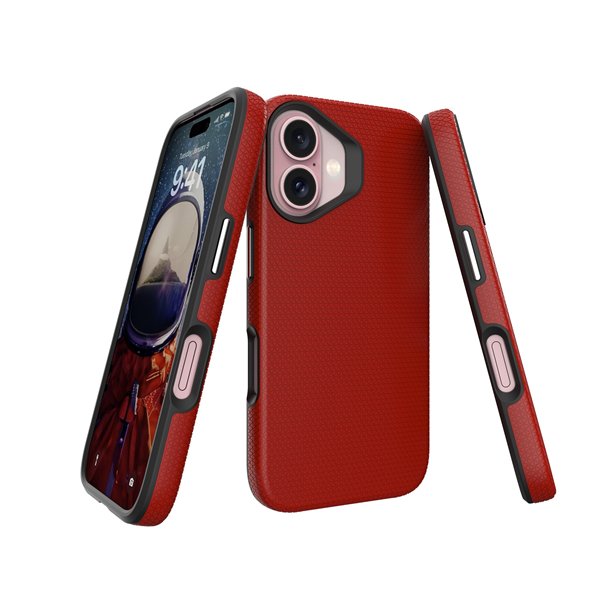 Perfectionists Triangle Mag Case iPhone 11 red