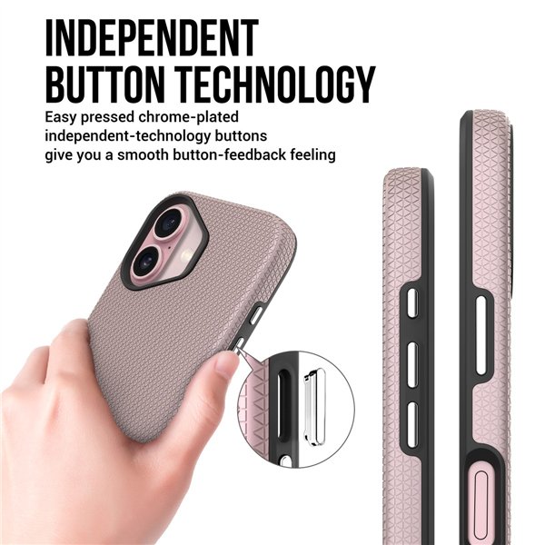 Perfectionists Triangle Mag Case iPhone 11 rose gold