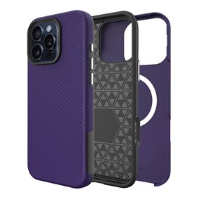 Perfectionists Triangle Mag Case iPhone 12 Pro Max purple