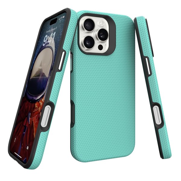 Dėklas Perfectionists Triangle Mag Case Apple iPhone 13 Pro Max žalias