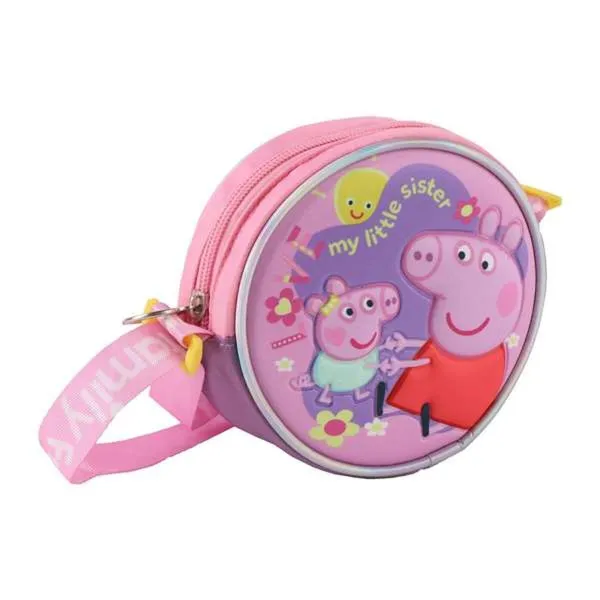 Õlakott Peppa Pig Roosa 13 x 13 x 4 cm