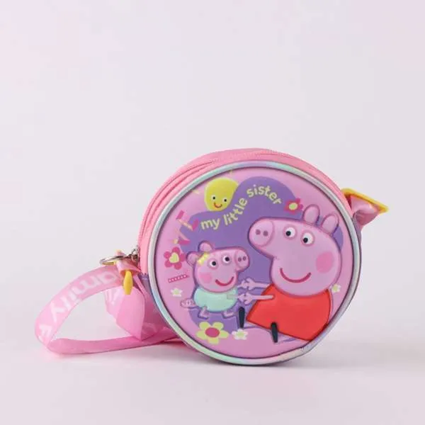 Õlakott Peppa Pig Roosa 13 x 13 x 4 cm