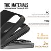 Dėklas Perfectionists Triangle Mag Case Apple iPhone 14 Pro Max juodas