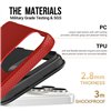 Perfectionists Triangle Mag Case iPhone 14 Pro Max red