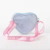Shoulder Bag Stitch Pink 15 x 14 x 4 cm