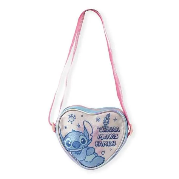 Shoulder Bag Stitch Pink 15 x 14 x 4 cm
