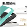 Dėklas Perfectionists Triangle Mag Case Apple iPhone 14 Pro Max žalias