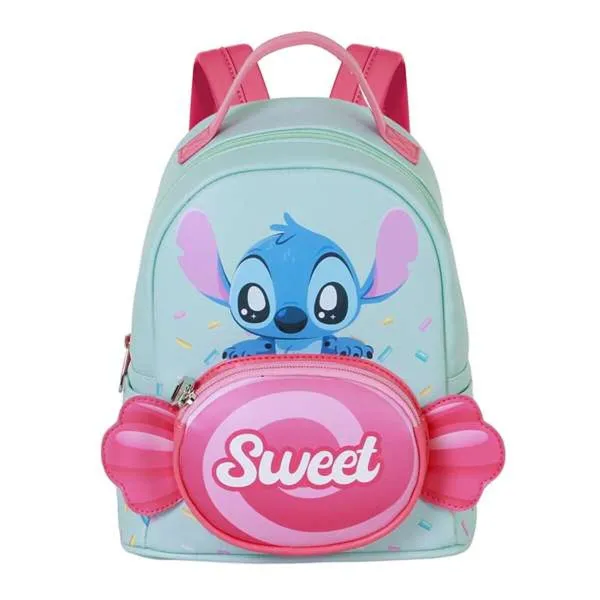 Kooliseljakott Lilo & Stitch Sinine 25 x 22 x 15 cm