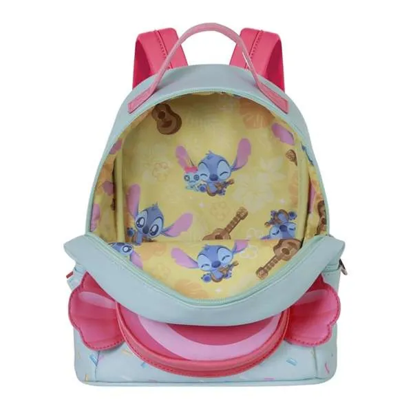 Kooliseljakott Lilo & Stitch Sinine 25 x 22 x 15 cm
