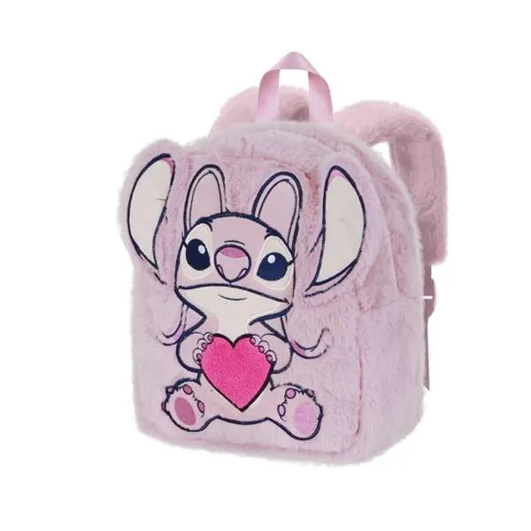 Bērnu soma Lilo & Stitch Angel Rozā 30 x 25 x 15 cm