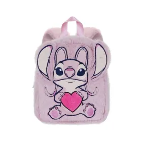 Vaikiškas krepšys Lilo & Stitch Angel Rožinė 30 x 25 x 15 cm