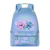 Kooliseljakott Lilo & Stitch Sinine 25 x 22 x 15 cm