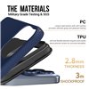 Perfectionists Triangle Mag Case iPhone 14 Pro navy blue