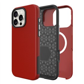 Perfectionists Triangle Mag Case iPhone 15 Pro Max red