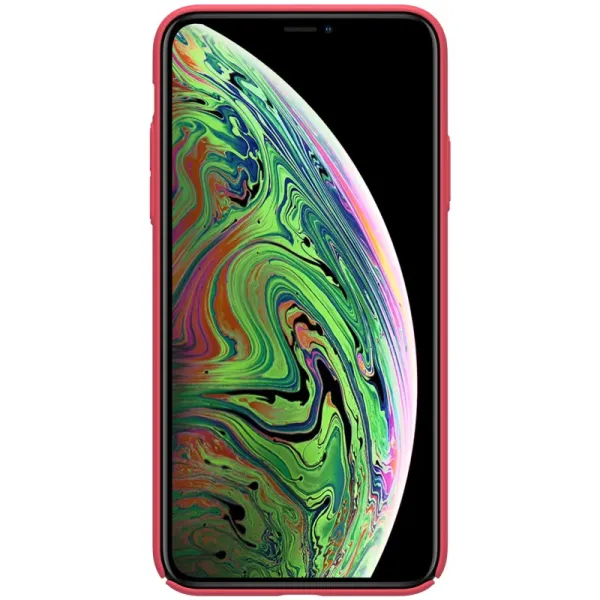 Nillkin Super Frosted Shield - Case for Apple iPhone 11 Pro z wyciêciem na logo (Bright Red)