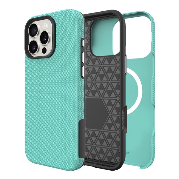 Perfectionists Triangle Mag Case iPhone 15 Pro green