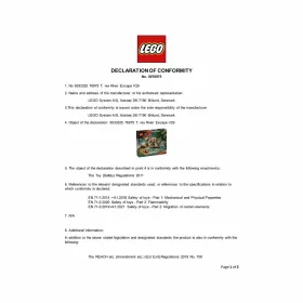 Construction set Lego JURASSIC WORLD 76975 T.Rex River Escape