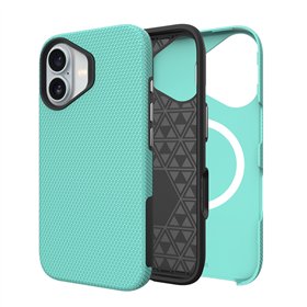 Dėklas Perfectionists Triangle Mag Case Apple iPhone 15 žalias