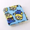 Hupullinen ponchopyyhe Minions 55 x 77 cm