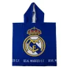 Apsiaustas - rankšluostis su gobtuvu Real Madrid C.F. Mėlyna 55 x 77 cm