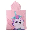 Hupullinen ponchopyyhe The Paw Patrol Pinkki 55 x 77 cm