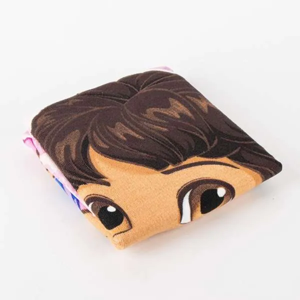 Hupullinen ponchopyyhe Dora The Explorer Vaaleanpunainen 55 x 77 cm
