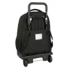 School Rucksack with Wheels F.C. Barcelona Black 33 x 45 x 22 cm