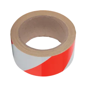 520BRSSHD signalinė juosta 100 m / 50 mm raudona-balta