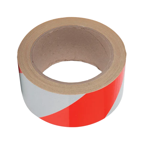 520BRSSHD signalinė juosta 100 m / 50 mm raudona-balta