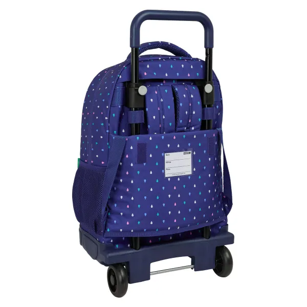 School Bag Benetton Drop Multicolour 33 x 45 x 22 cm