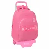 Reppu pyörillä BlackFit8 Glow up Pinkki (32 x 42 x 15 cm)