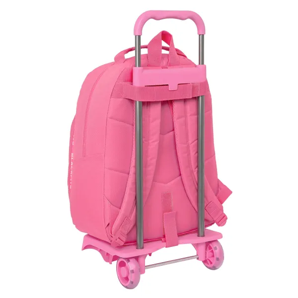 Reppu pyörillä BlackFit8 Glow up Pinkki (32 x 42 x 15 cm)