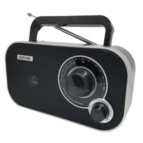 Transistoriradio Denver Electronics TR-51 Black AM/FM-viritin Musta