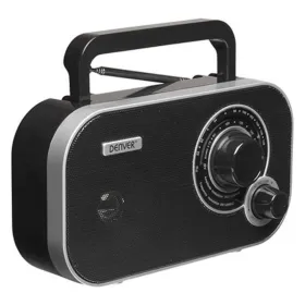 Transistoriradio Denver Electronics TR-51 Black AM/FM-viritin Musta
