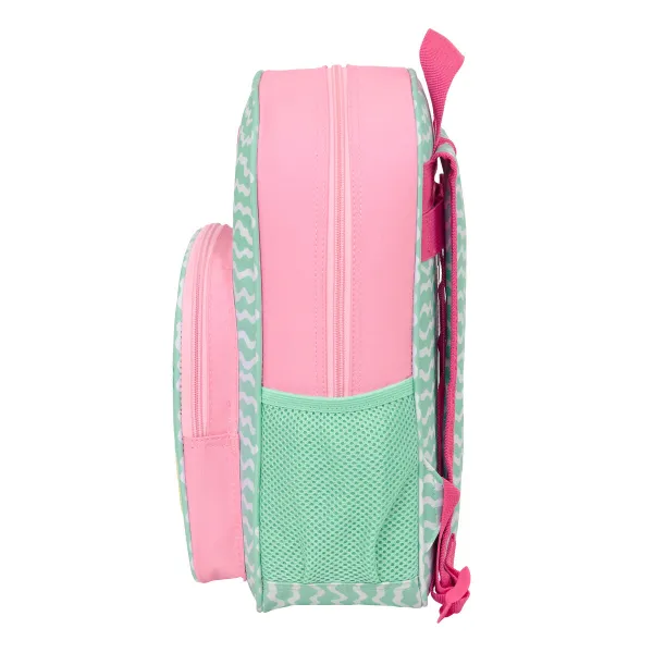 School Bag Lilo & Stitch Ice cream Pink 26 x 34 x 11 cm