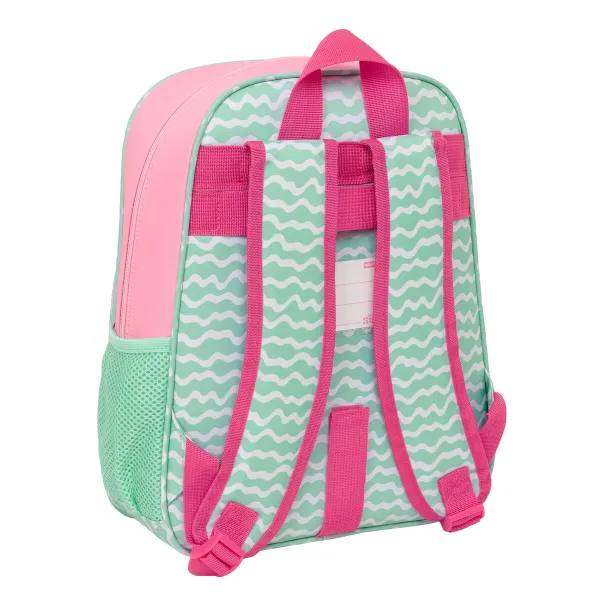 School Bag Lilo & Stitch Ice cream Pink 26 x 34 x 11 cm