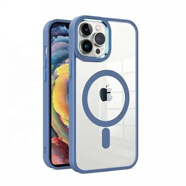 Case Premium Mag Cover Apple iPhone 14 Plus blue