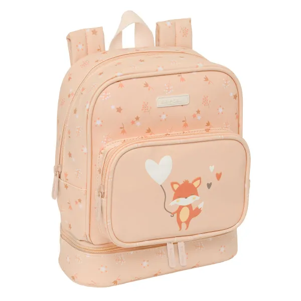 School Bag Safta Flores 22 x 27 x 10 cm