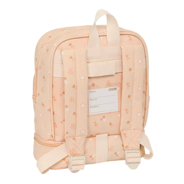 School Bag Safta Flores 22 x 27 x 10 cm