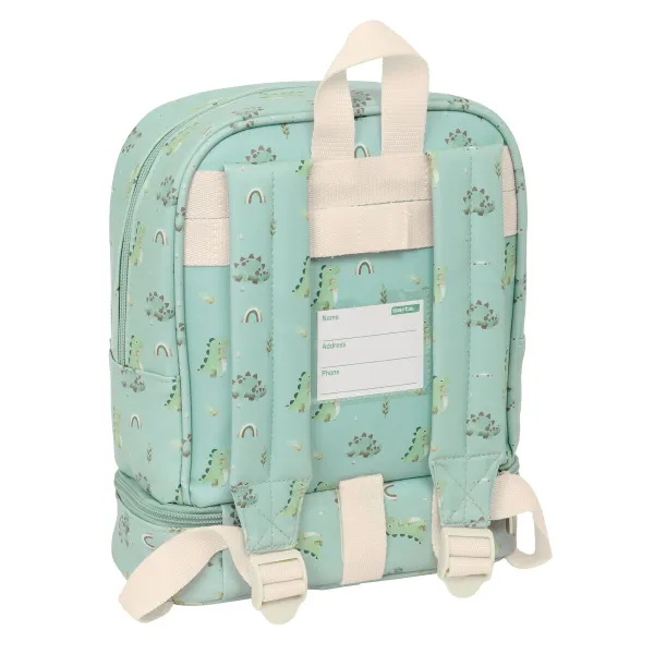 School Bag Safta Dinos 22 x 27 x 10 cm