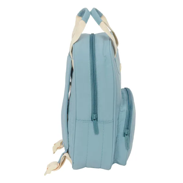 School Bag Safta Elefante Blue 20 x 28 x 8 cm