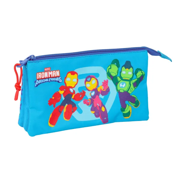 Ceļasoma Iron Man Daudzkrāsains 22 x 12 x 3 cm