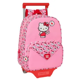 Mokyklinis krepšys Hello Kitty Rožinė 26 x 11 x 67 cm 26 x 34 x 11 cm