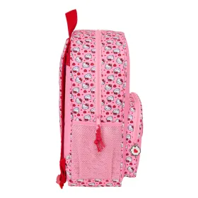 Mokyklinis krepšys Hello Kitty Rožinė 33 x 42 x 14 cm