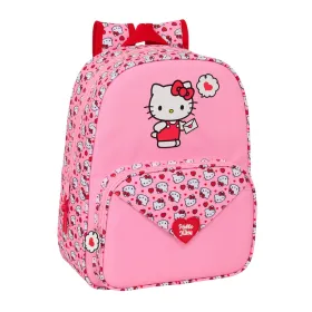 Mokyklinis krepšys Hello Kitty Rožinė 26 x 34 x 11 cm