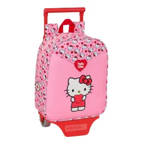 Mokyklinis krepšys Hello Kitty Rožinė 22 x 27 x 10 cm