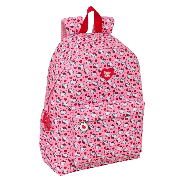 Kooliseljakott Hello Kitty Roosa 31 x 43 x 13 cm