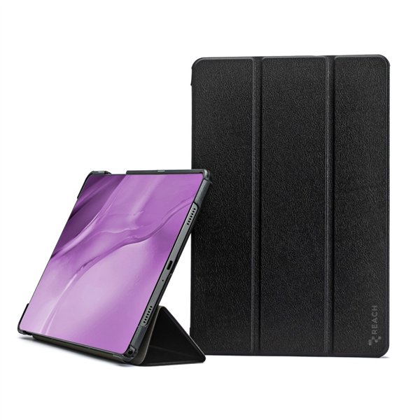 Case Reach Smart Leather Apple iPad Air 4/5/6/7 2020/2022/2024/2025 10.9/11 black