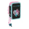 Ceļasoma Monster High Melns 12,5 x 19,5 x 5,5 cm 37 Daudzums