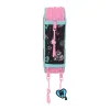 Ceļasoma Monster High Melns 12,5 x 19,5 x 5,5 cm 37 Daudzums